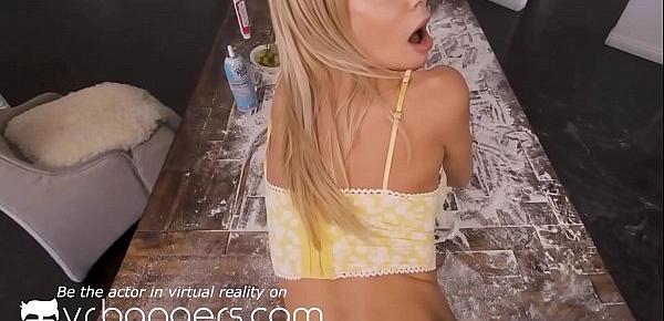  VR BANGERS Cooking lesson with local whore